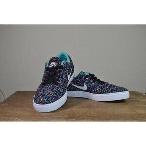Nike SB Check Canvas Have A Nike Day Smiley Face Skate Shoes Size 5Y